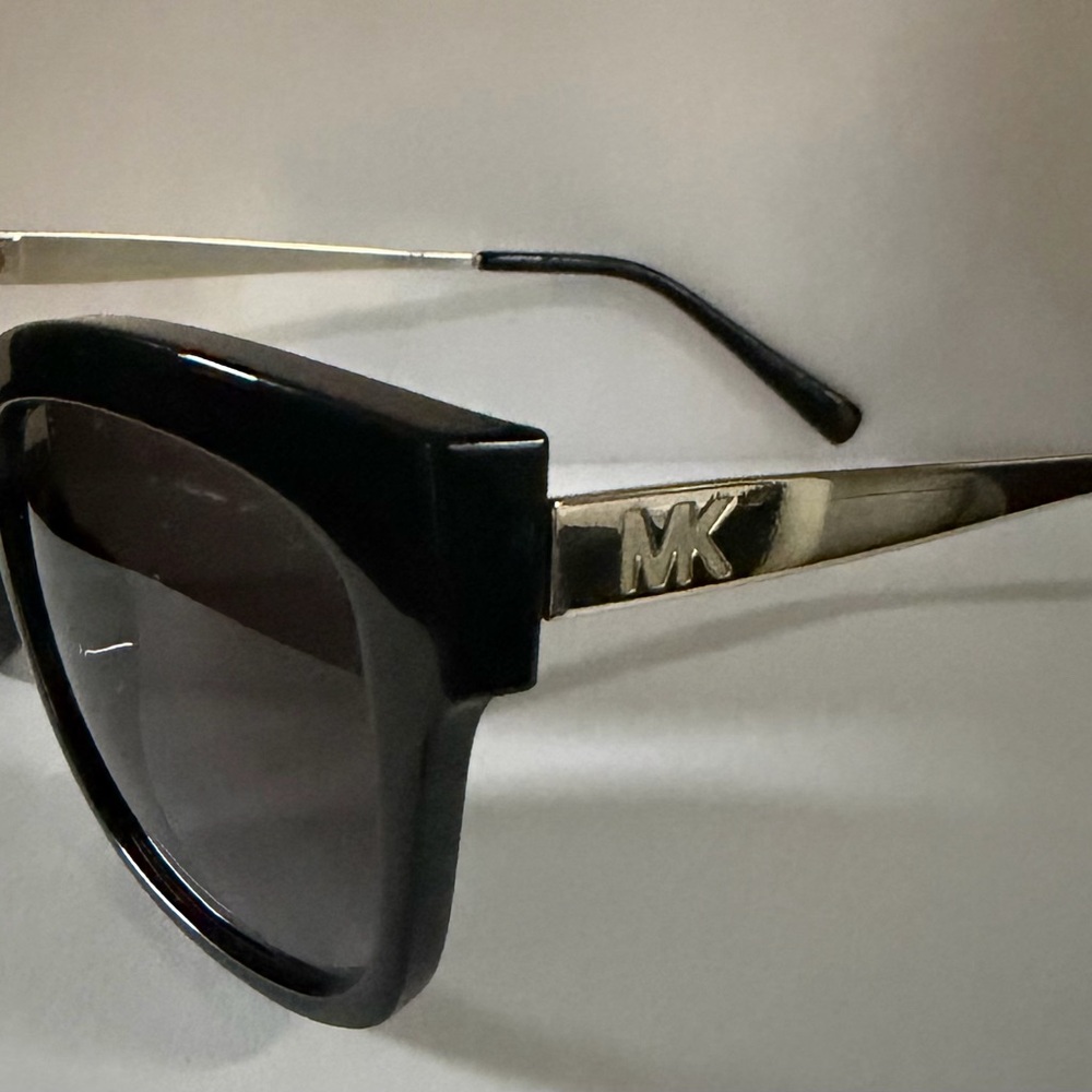Michael Kors Glossy Black Sunglasses - Picture 3 of 9